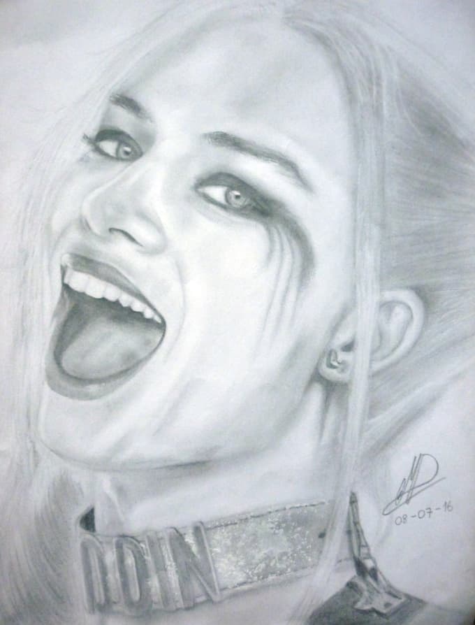 680x894 draw a pencil portrait of a face you desire - Desire Drawing