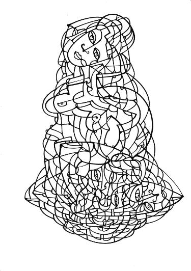 375x532 female desire drawing - Desire Drawing