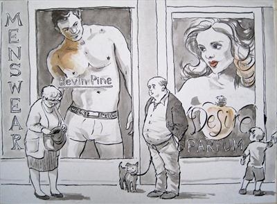 400x294 anne woodham drawings - Desire Drawing