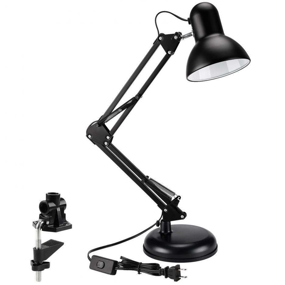 936x936 mountable desk light table mounted lamp cool task lamps led desk - Desk Lamp Drawing