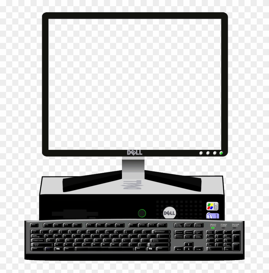 880x891 desktop drawing computer screen black and white download - Desktop Computer Drawing