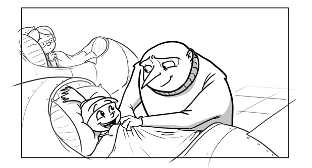 618x334 Despicable Me Drawing - Despicable Me 2 Drawing