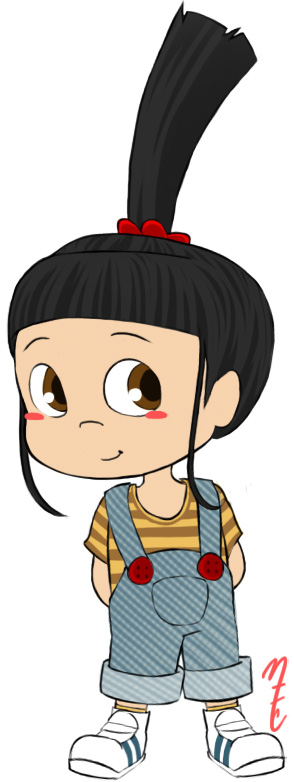 294x782 Images Despicable Me Agnes Drawing - Despicable Me Agnes Drawing