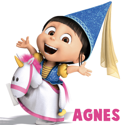 400x400 How To Draw Agnes From Despicable Me In Easy Steps Drawing Lesson - Despicable Me Agnes Drawing