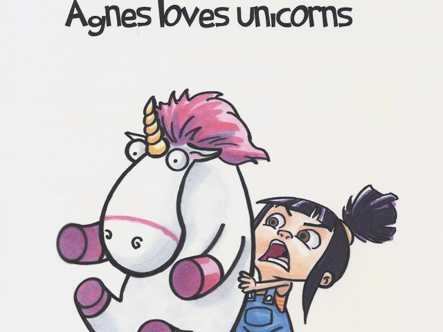 640x480 Drawn Unicorn Despicable Me Unicorn - Despicable Me Unicorn Drawing