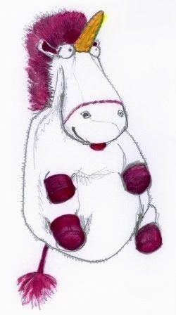 250x448 It's So Fluffy! - Despicable Me Unicorn Drawing