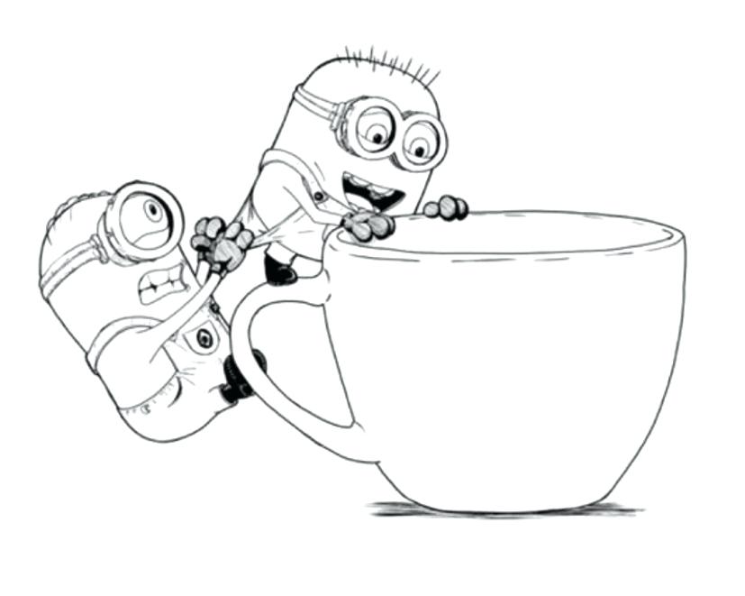 827x661 Coloring Pages Printable Summer Disney For Adults Online - Despicable Me Unicorn Drawing