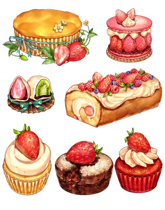 Dessert Drawings at Explore collection of Dessert