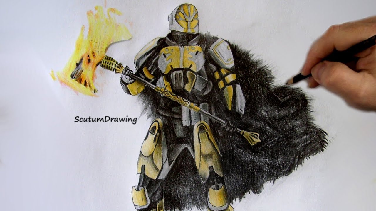 1280x720 Lord Saladin - Destiny Drawing