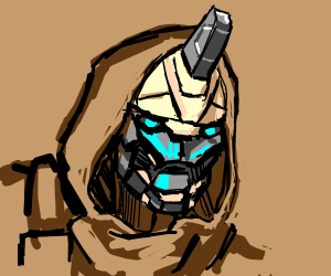 300x250 Cayde - Destiny Drawing