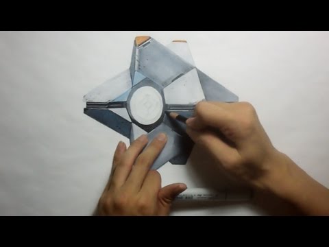 480x360 destiny ghost drawing - Destiny Ghost Drawing