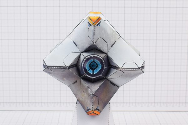 600x400 destiny ghost fan art fold up toys - Destiny Ghost Drawing