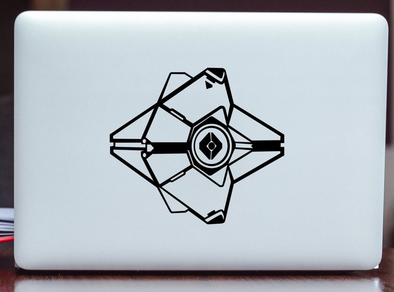 794x589 destiny ghost vinyl decal etsy - Destiny Ghost Drawing