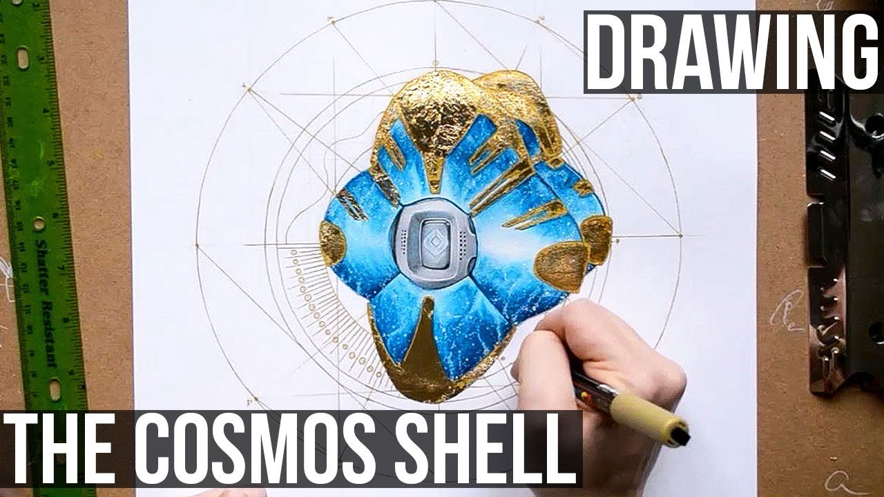 1280x720 drawing the cosmos ghost shell bungie destiny - Destiny Ghost Drawing