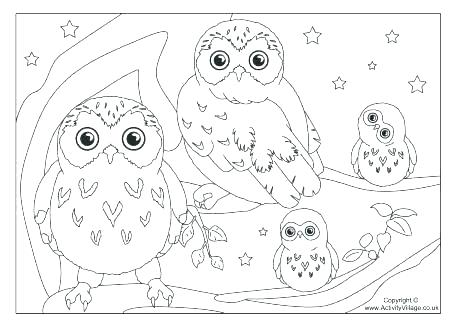 460x325 Coloring Pages Halloween Pdf For Adults Easy Kids Unicorn Barn Owl - Destiny Ghost Drawing Easy