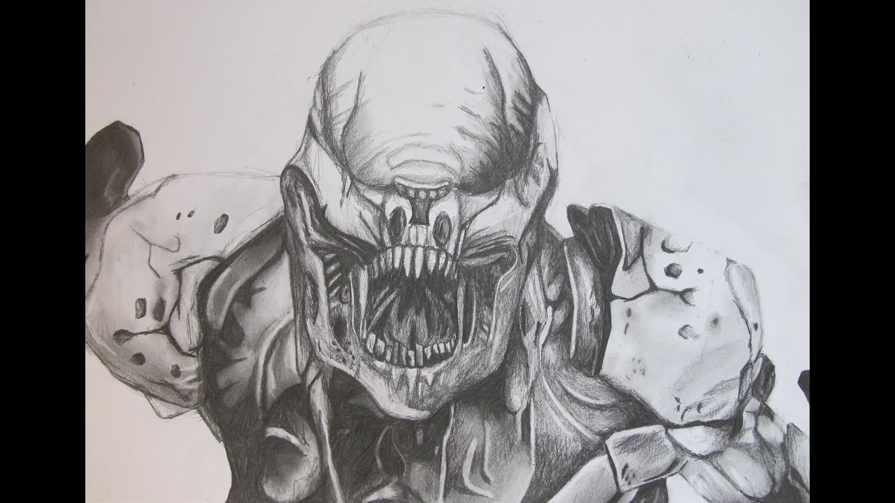 1280x720 Speed Drawing Getdrawings Easy Ghost Pictures - Destiny Ghost Drawing Easy