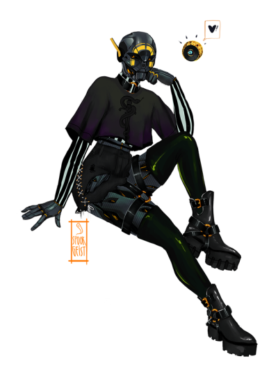 400x533 Destiny Hunter Tumblr - Destiny Ghost Drawing Easy