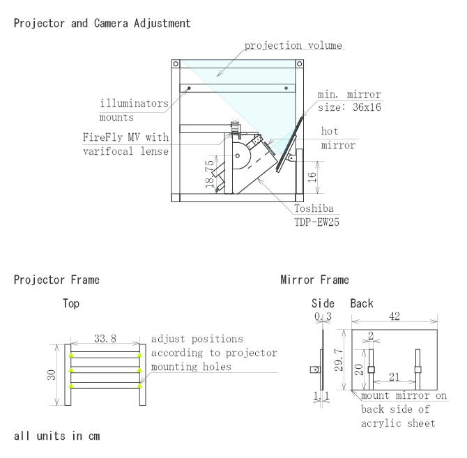 670x657 detailed engineering drawing for an interactive multi touch table - Detailed Drawing Engineering