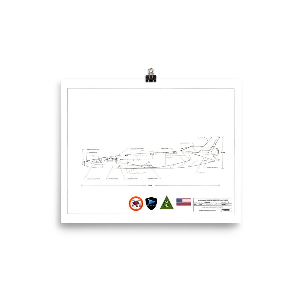 1000x1000 hyper attack plane detailed engineering drawing with all three - Detailed Drawing Engineering