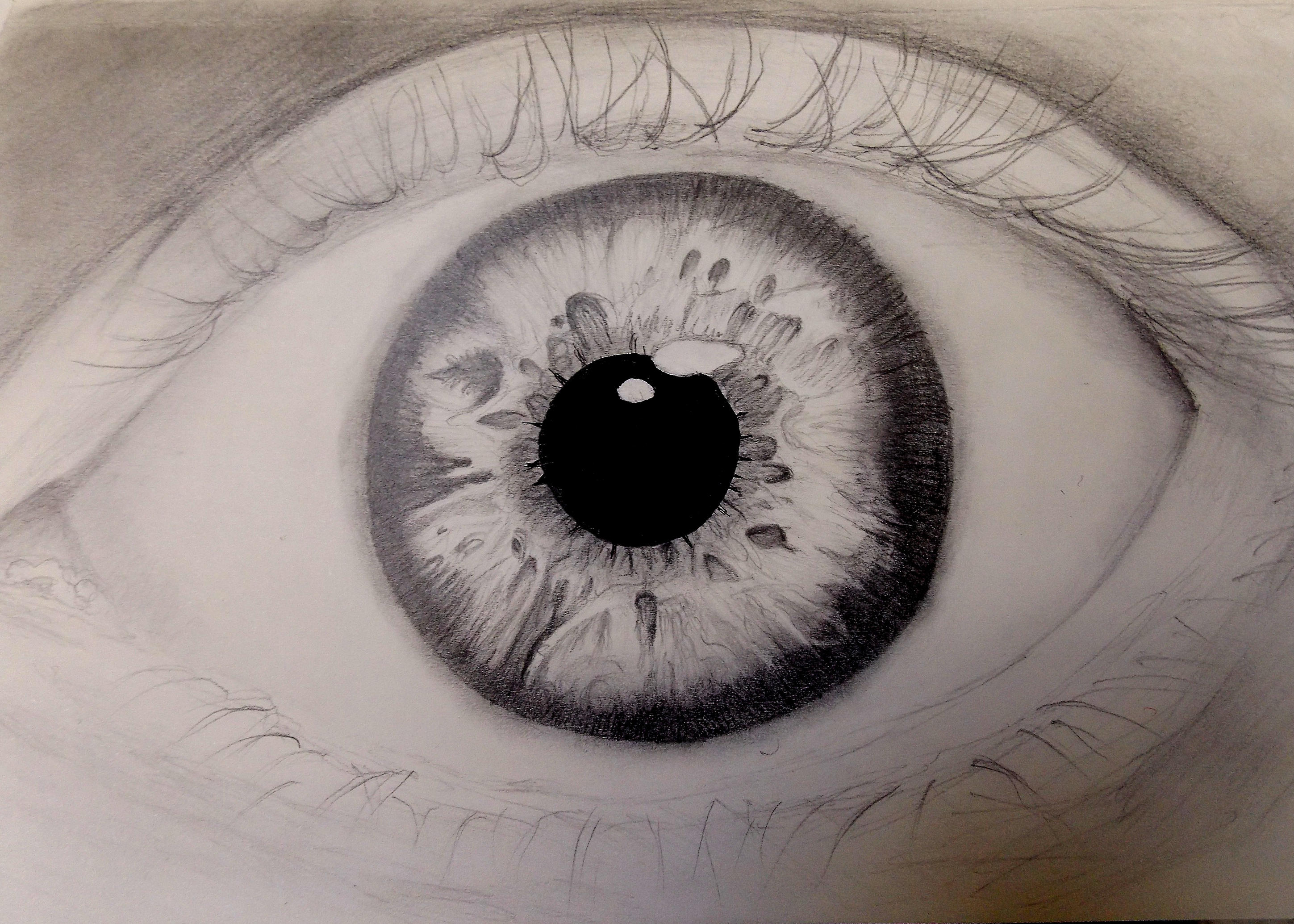 2898x2069 Detailed Eye Drawing - Detailed Eye Drawing