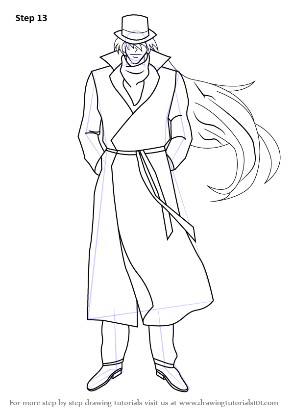 598x844 step - Detective Drawing