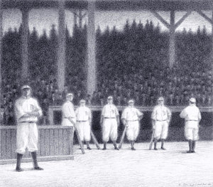 300x263 detroit tigers drawings fine art america - Detroit Tigers Drawing