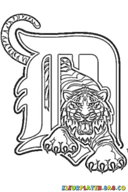 530x795 detroit tigers logo images - Detroit Tigers Drawing