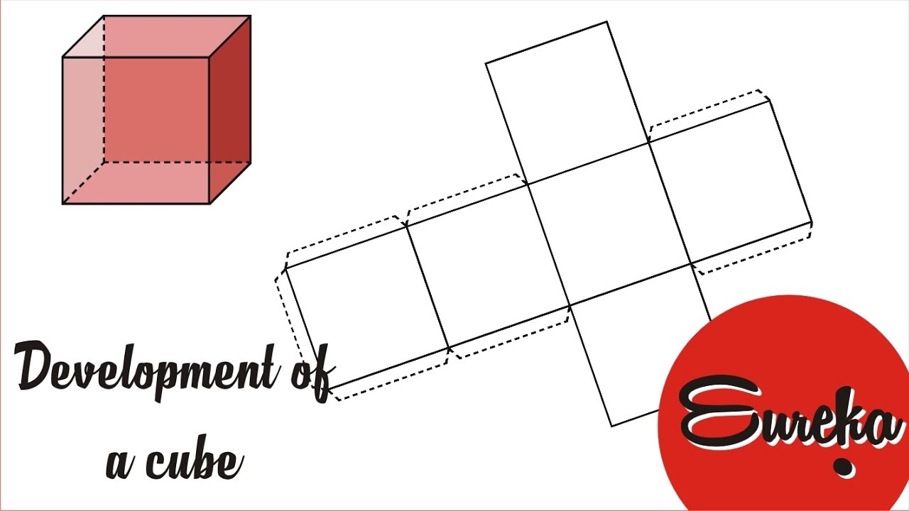 1280x720 Drawing Tutorial Of The Cube - Development Drawing