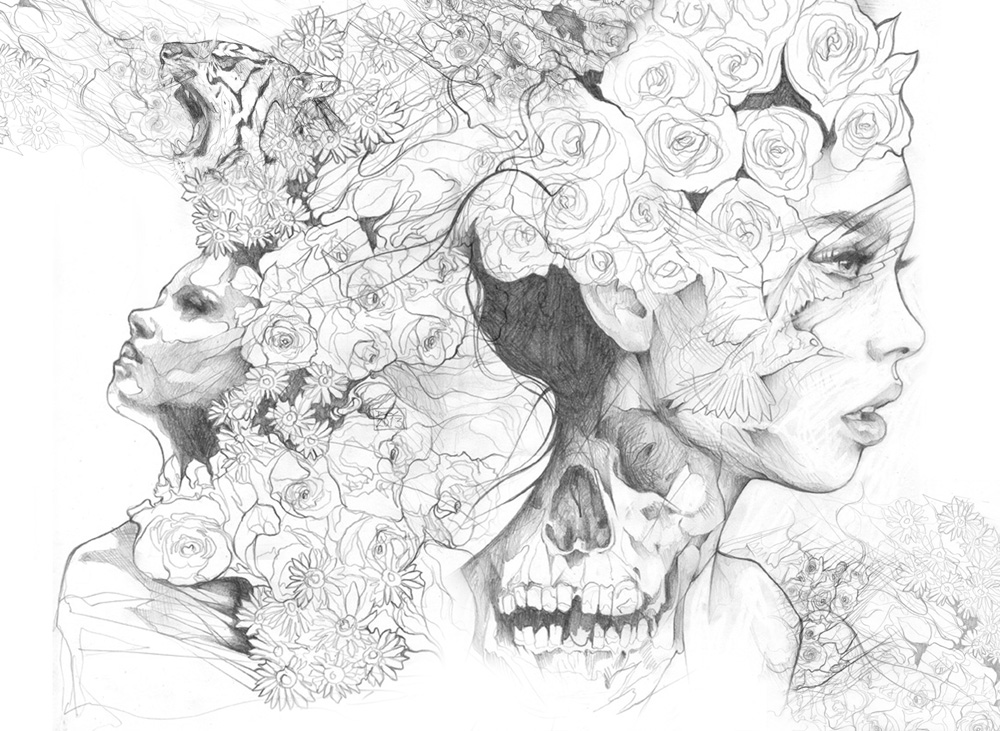 1000x731 pencil drawing mash up art doc artwork drawings - Deviantart Drawings