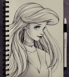 236x264 Portrait Of Ariel - Deviantart Drawings