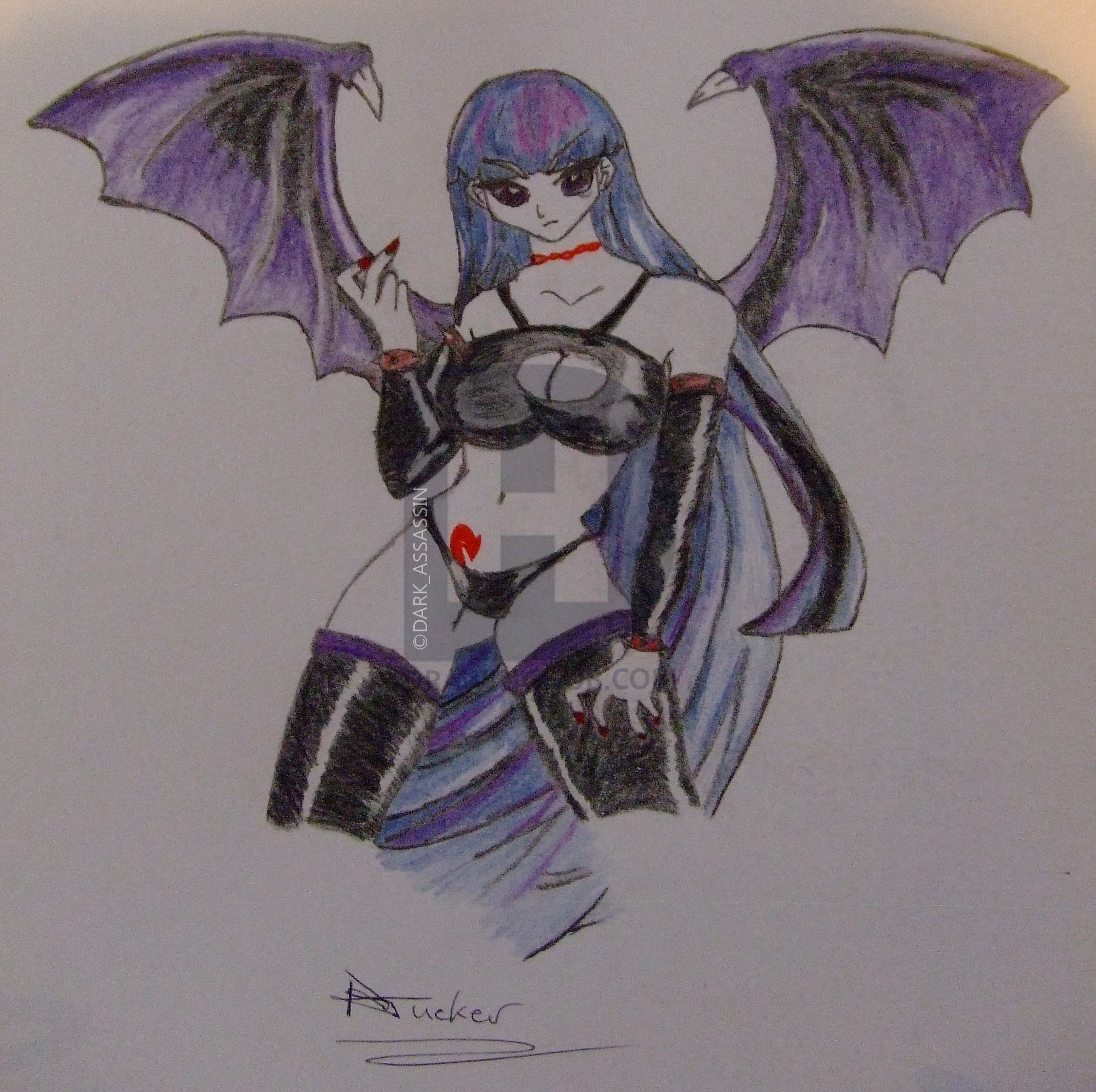 2135x2127 Devil Angel Drawing - Devil Angel Drawing