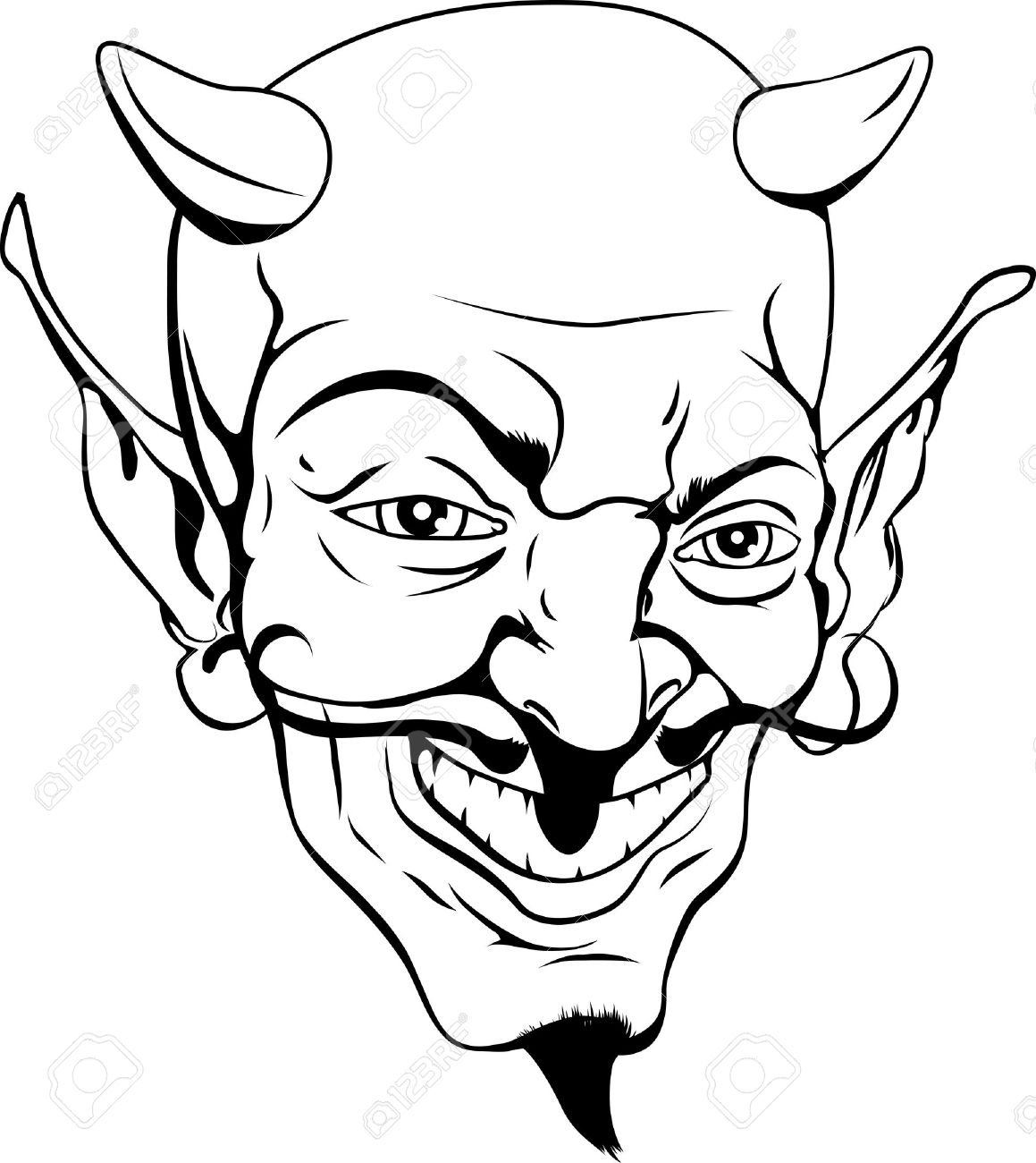 1159x1300 Huge Collection Of 'cartoon Devil Drawing' Download More Than - Devil Cartoon Drawing