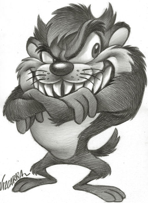 511x700 Joan Vizcarra - Devil Cartoon Drawing
