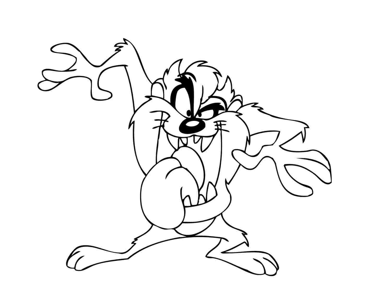 1425x1172 Tasmanian Devil Cartoon Drawing - Devil Cartoon Drawing