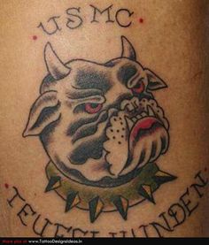 236x277 Usmc Devil Dog Tattoo - Devil Dog Drawings