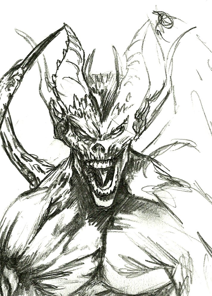 Devil Wings Drawing at Explore collection of Devil