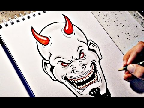480x360 How To Draw A Devil - Devil Drawing