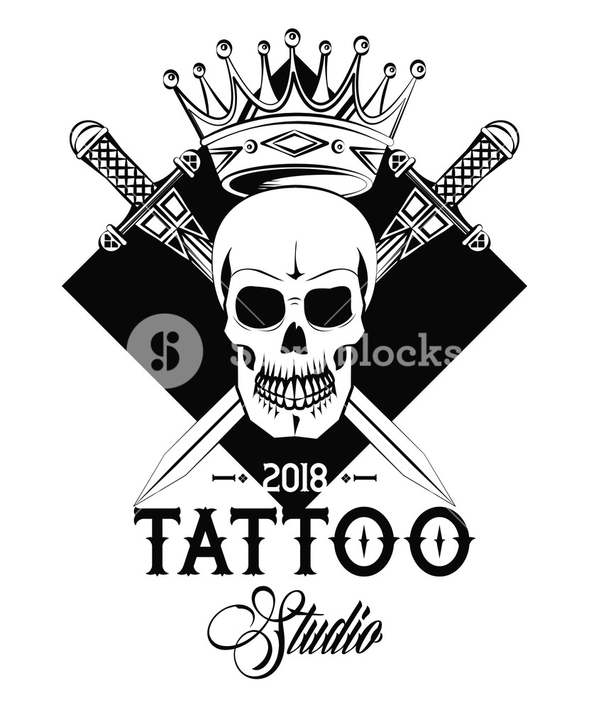 830x1000 Old School Tattoo Devil Skull Drawing Design Vector Illustration - Devil Skull Drawing