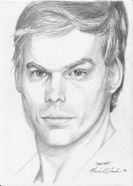 458x640 dexter images pencil drawing of dexter wallpaper and background - Dexter Drawing