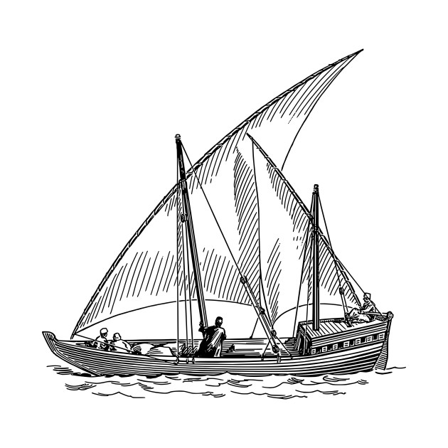 630x630 Dhow - Dhow Drawing