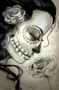 236x361 Dia De Los Muertos Drawings - Dia De Los Muertos Drawings