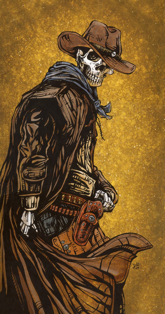 666x1264 Cross Draw - Dia De Los Muertos Drawings