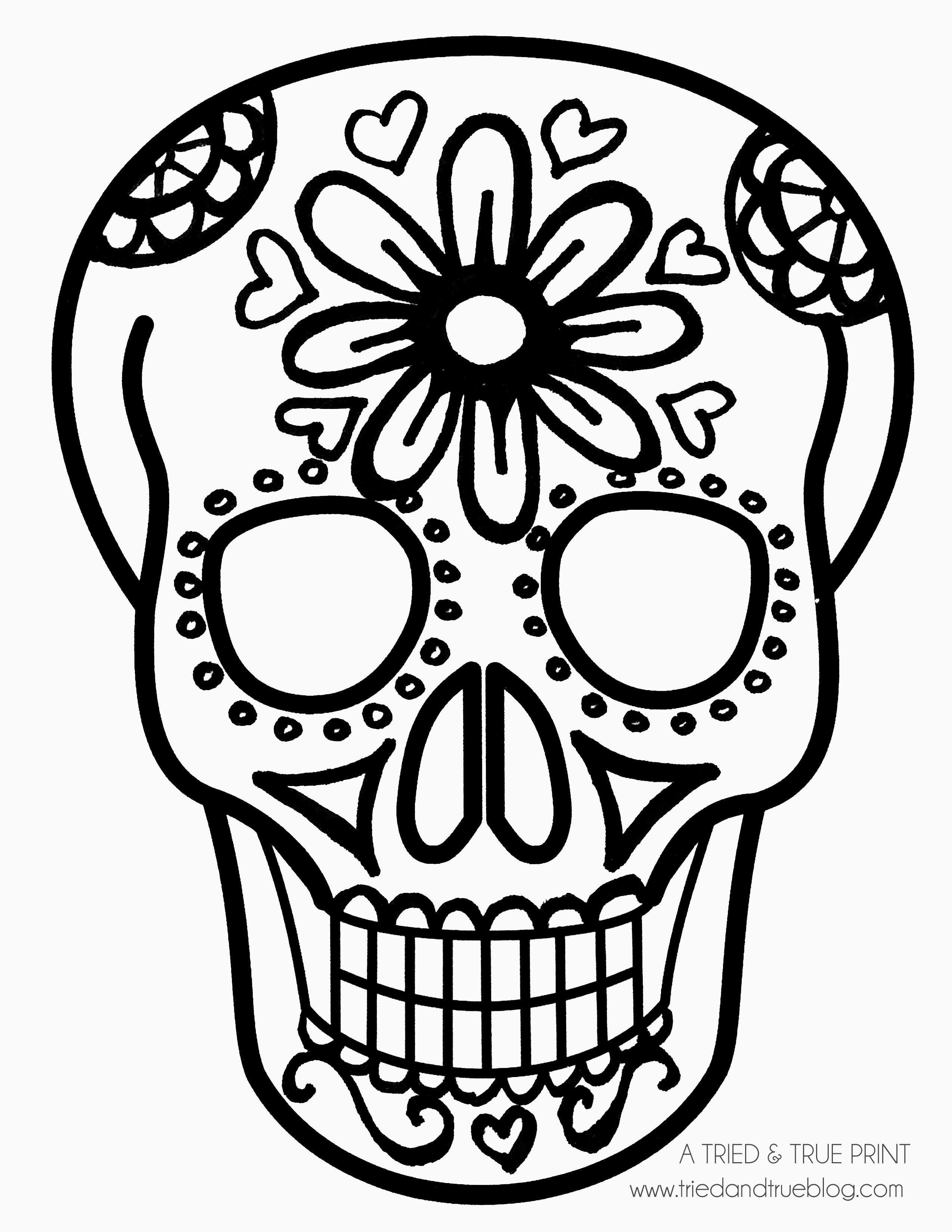 2549x3299 Easy Calavera Mask Daisy And Hearts De Los Muertos - Dia De Los Muertos Skull Drawing