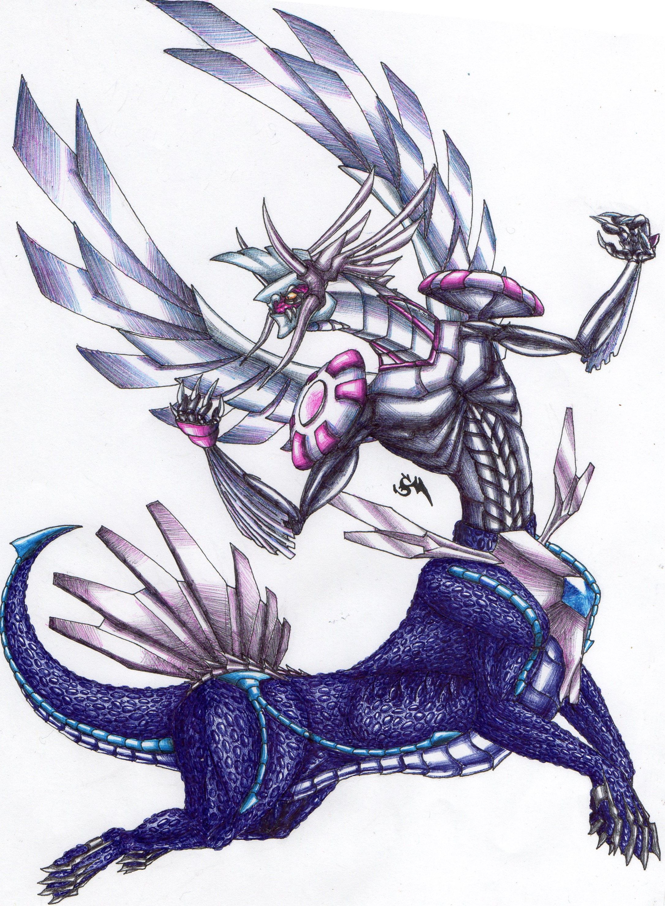 2172x2958 Dialkia - Dialga Drawing