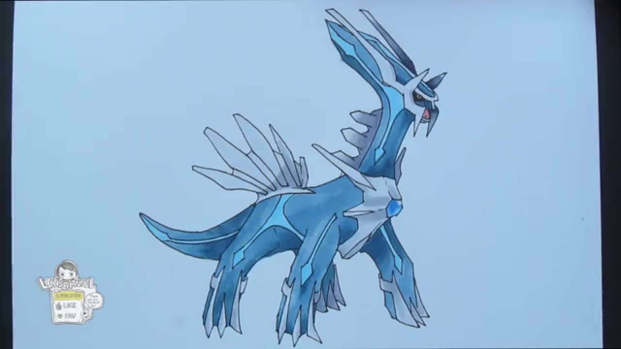 1280x720 Drawing Pokemon No Dialga - Dialga Drawing
