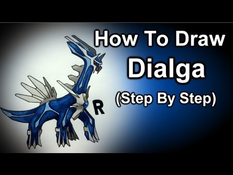 480x360 How To Draw Dialga Step - Dialga Drawing