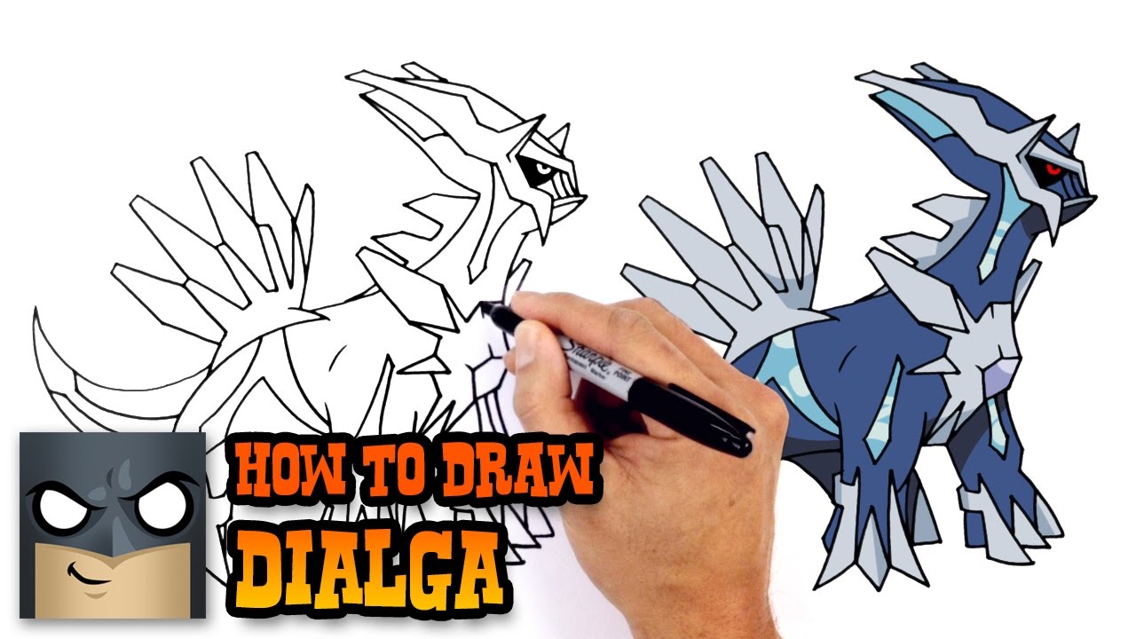 1280x720 How To Draw Pokemon Dialga - Dialga Drawing