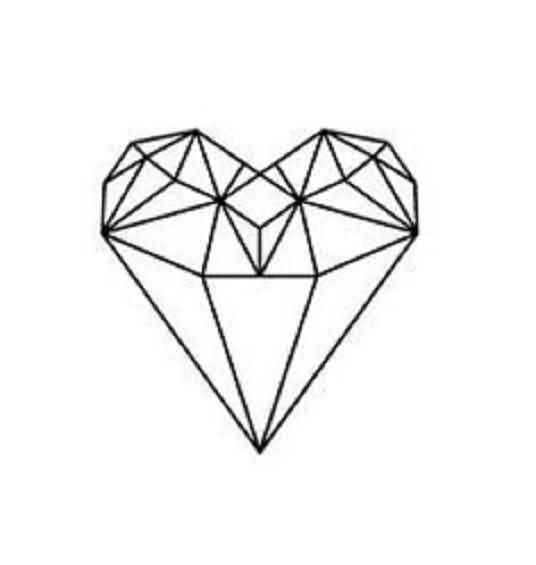 536x565 Drawn Diamond Cartoon - Diamond Cartoon Drawing