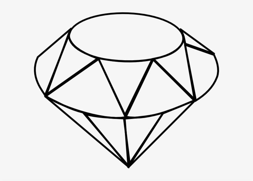 820x589 Pix For Cartoon Diamond Png - Diamond Cartoon Drawing