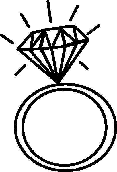 408x600 diamond ring cartoon drawing engagement rings ideas - Diamond Cartoon Drawing